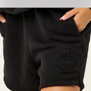 Frankies Bikinis Black Shorts
